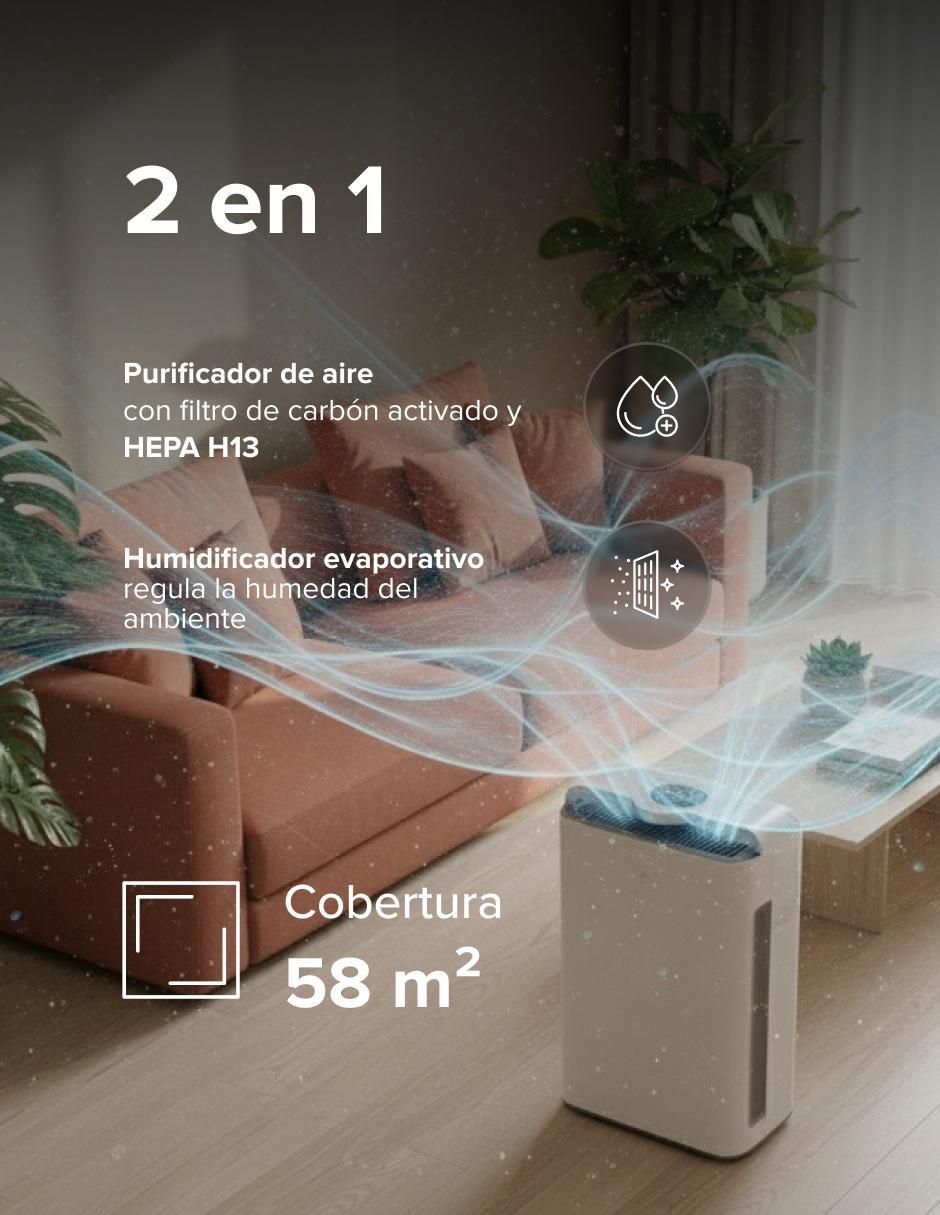 Purificador Avera PHEPA02