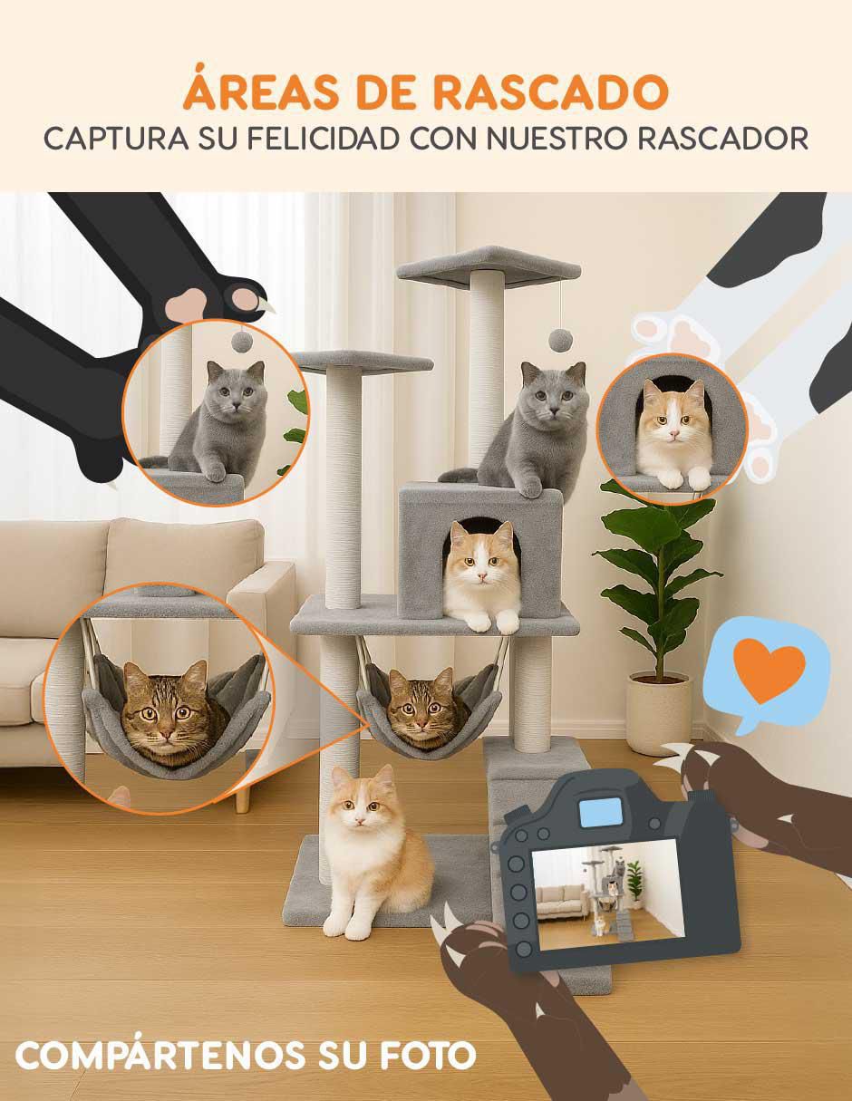Mueble rascador para gato Pido Todo Gatirena