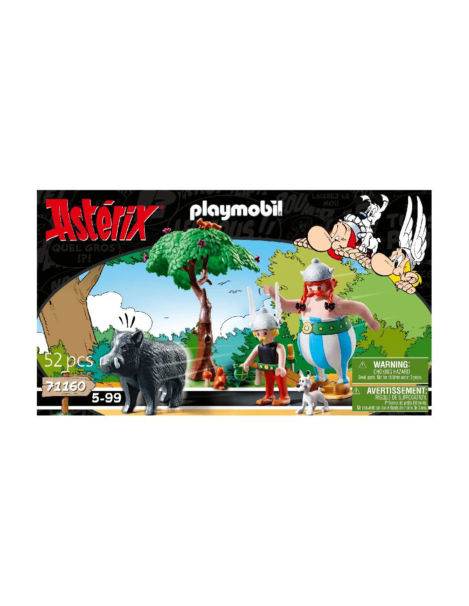 Playmobil Astérix La caza del jabalí 71160 2
