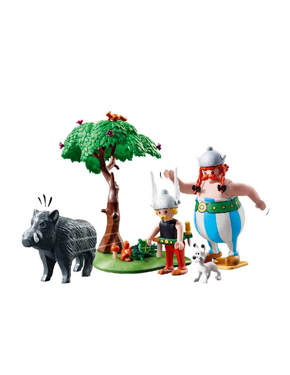 Playmobil Astérix La caza del jabalí 71160 3