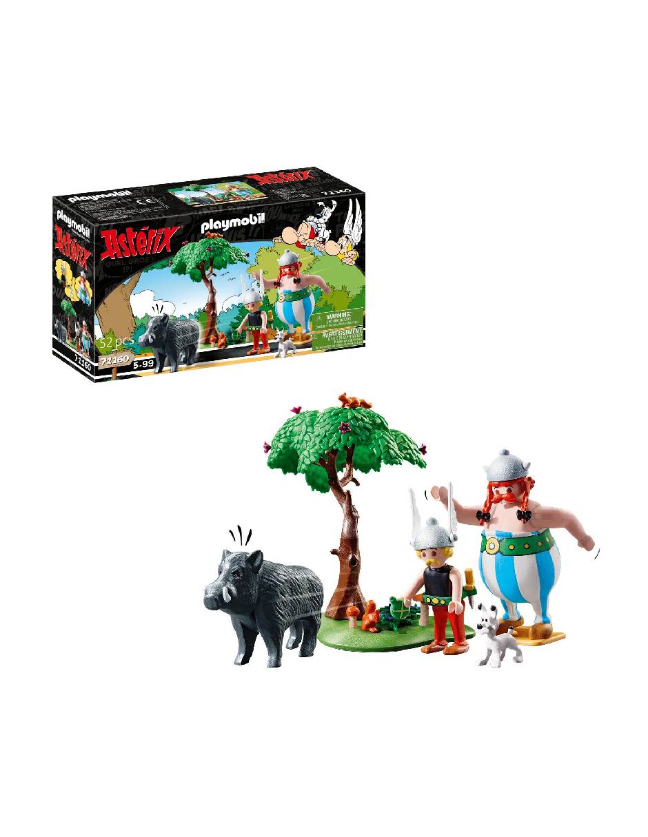Playmobil Astérix La caza del jabalí 71160 4