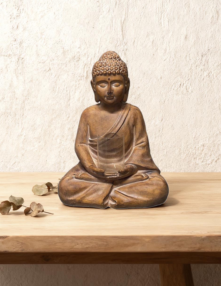Figura decorativa de buda Buda Bluebell & Co. Lera