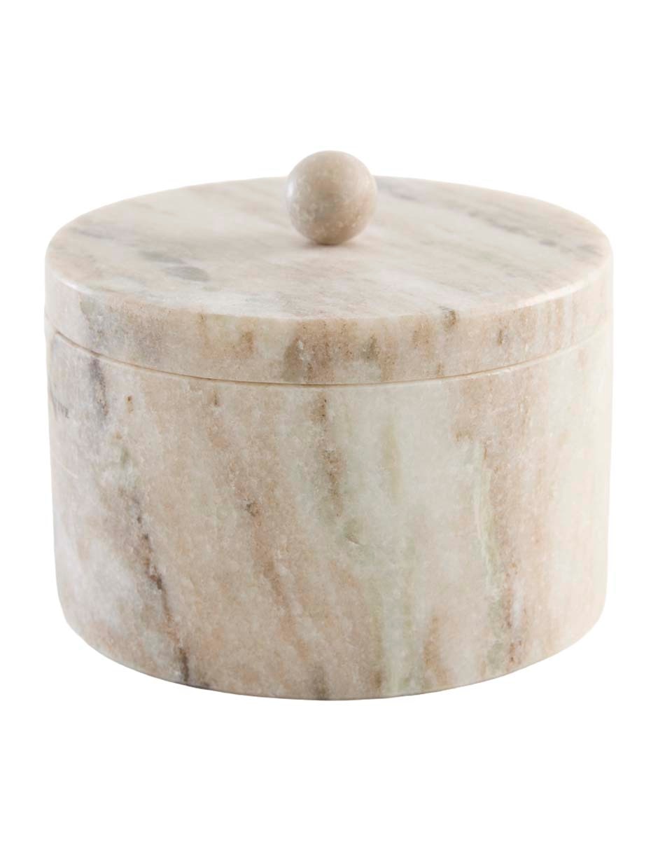 Caja decorativa redondo con 2 piezas