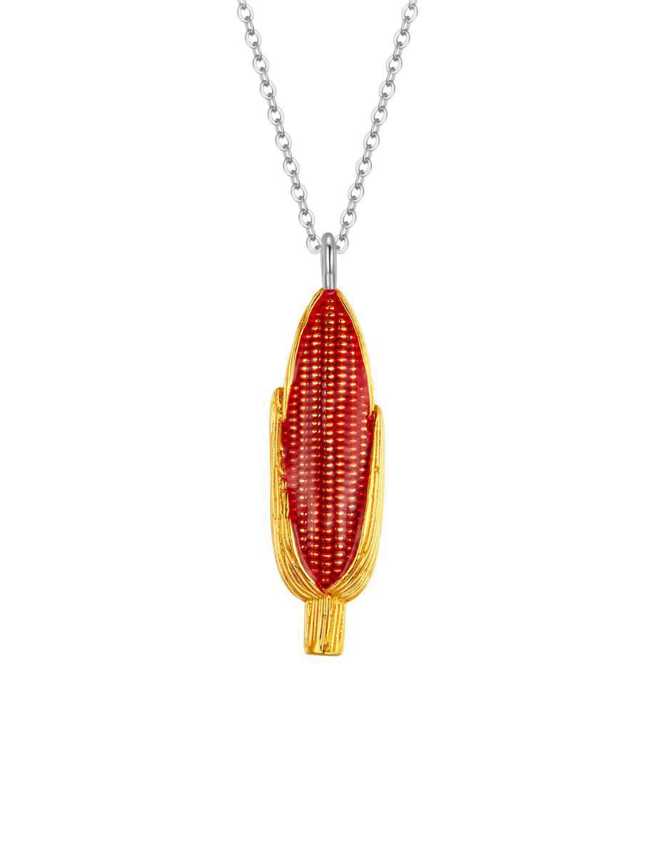 Collar de mazorca Chulada Raíces de plata P 925