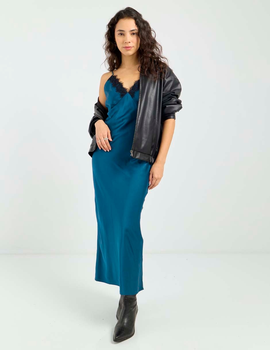 Vestido mid casual para mujer 6
