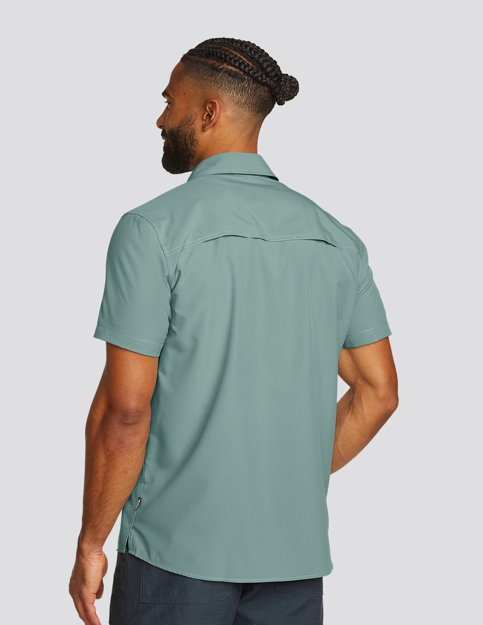 Camisa casual Eddie Bauer manga corta para hombre 2