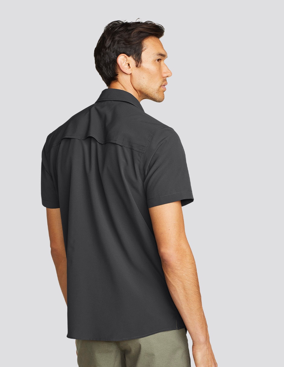 Camisa casual Eddie Bauer manga corta para hombre