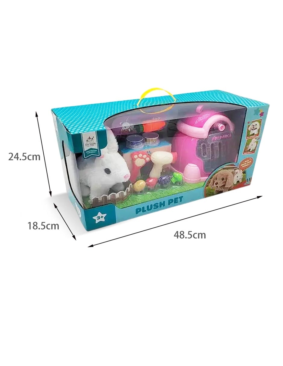 Kit de juguete cuidado de mascota Plush Pet 7