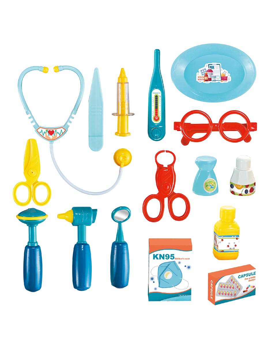 Children Doctor Transformable Cart juego de rol para niños 7