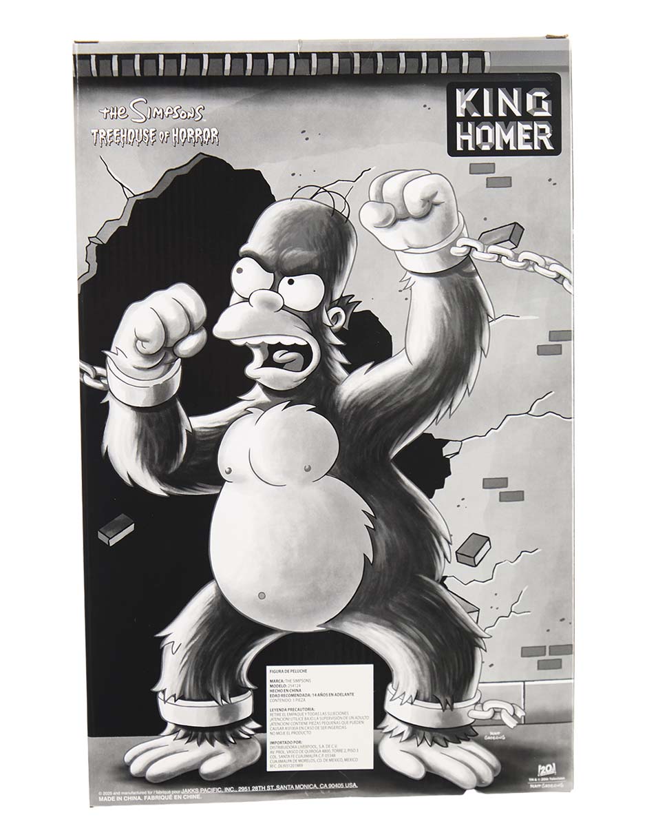 Peluche de King Homer Los Simpson de 35 cm 3