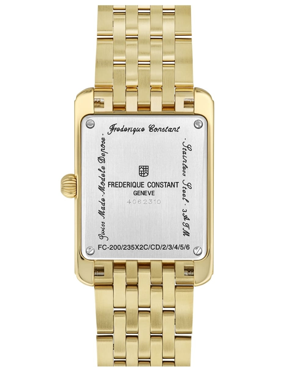 Reloj fino Classics Carree para mujer FC-235S2C5B 2