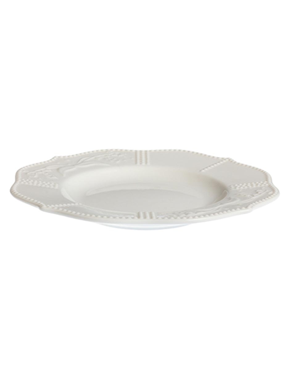Plato ensalda Bell Flower de porcelana