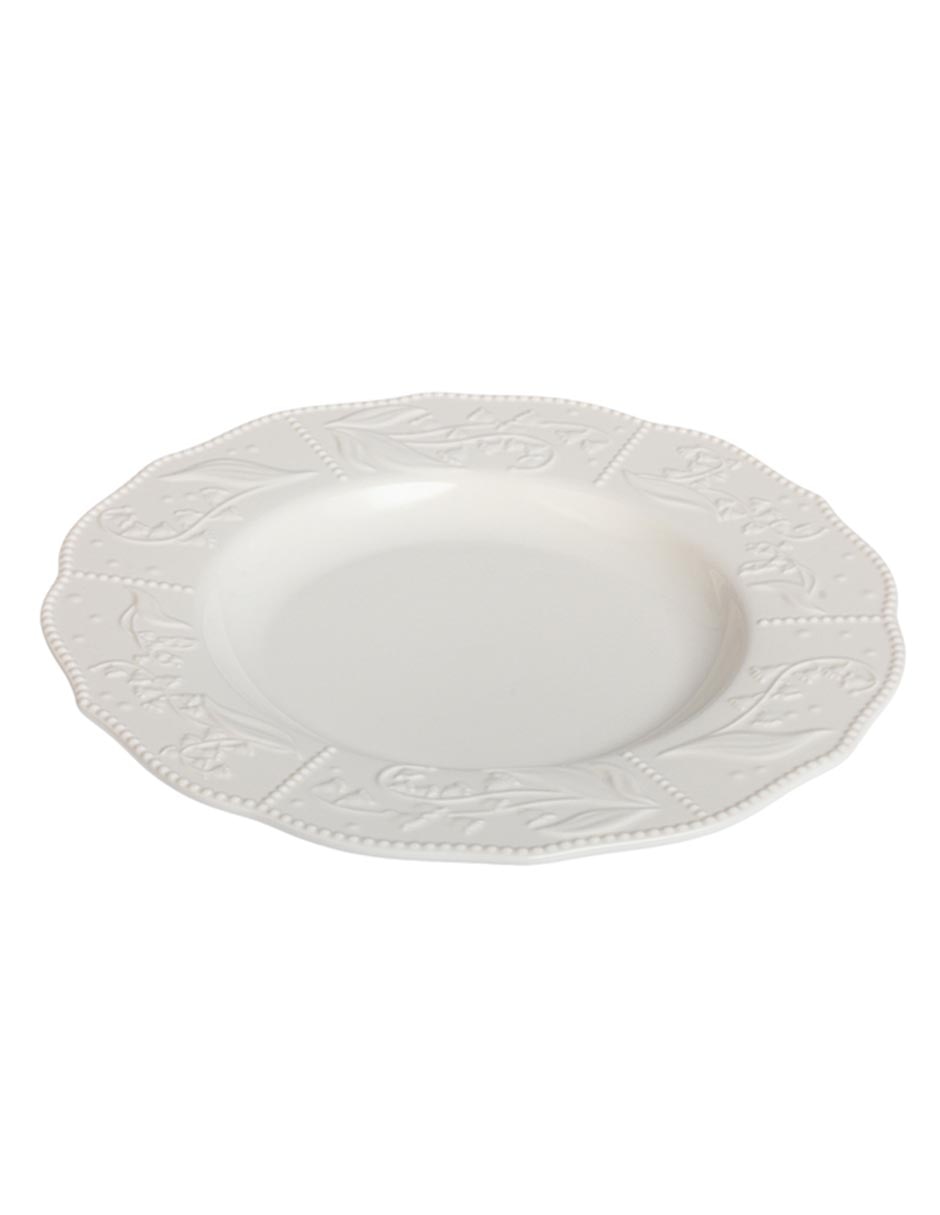 Plato trinche Bellflower de porcelana 3
