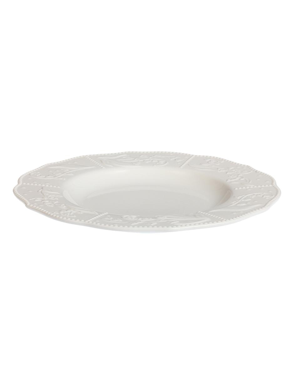 Plato trinche Bellflower de porcelana