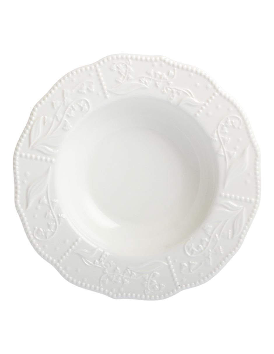 Plato sopa Bellflower de porcelana 5