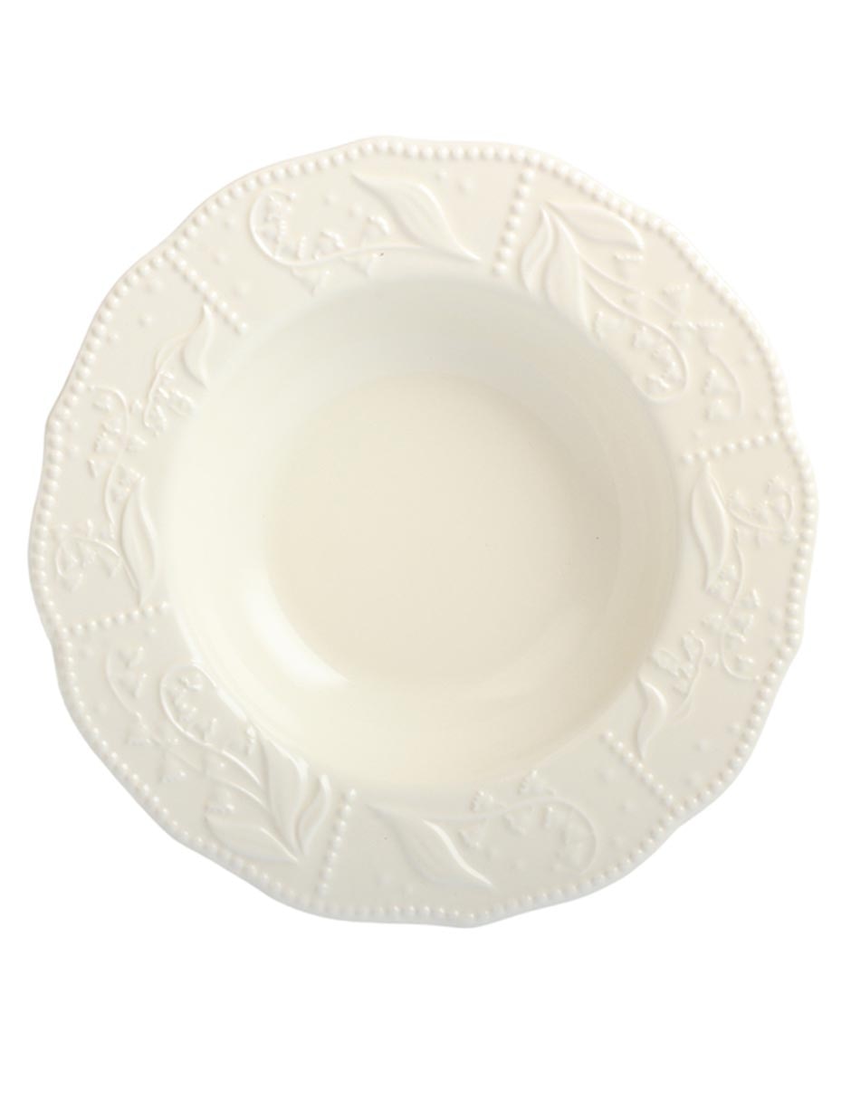 Plato sopa Bellflower de porcelana 3