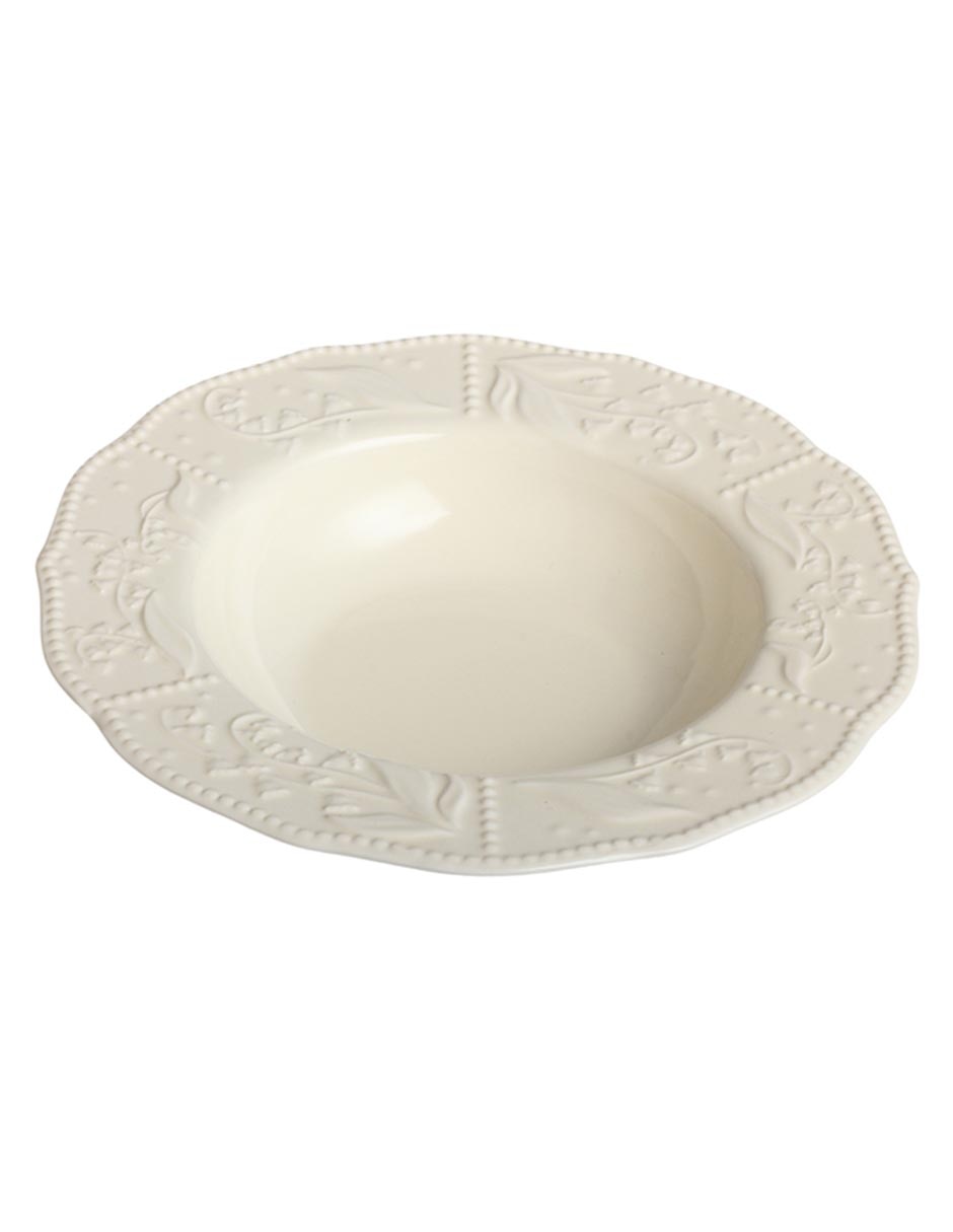 Plato sopa Bellflower de porcelana 5