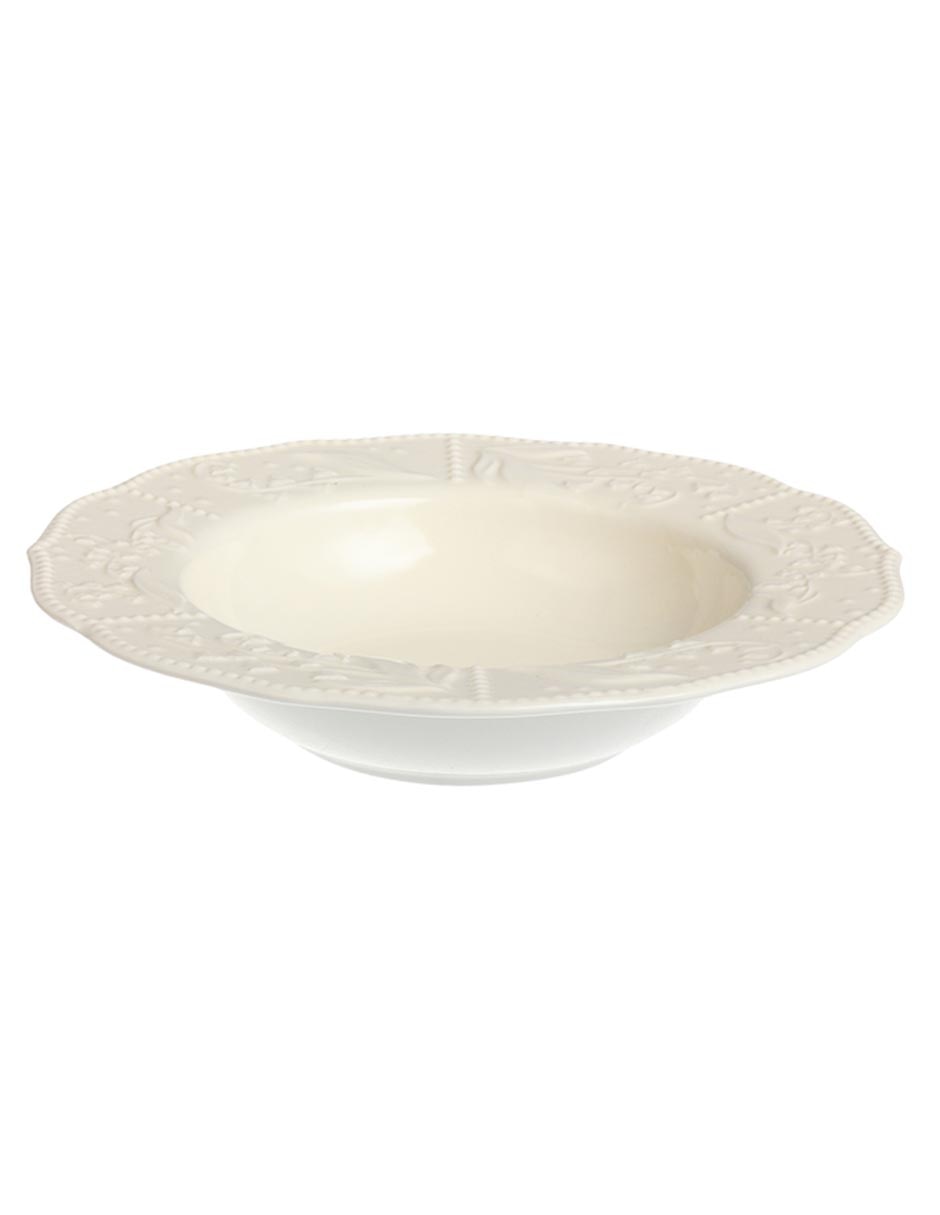 Plato sopa Bellflower de porcelana