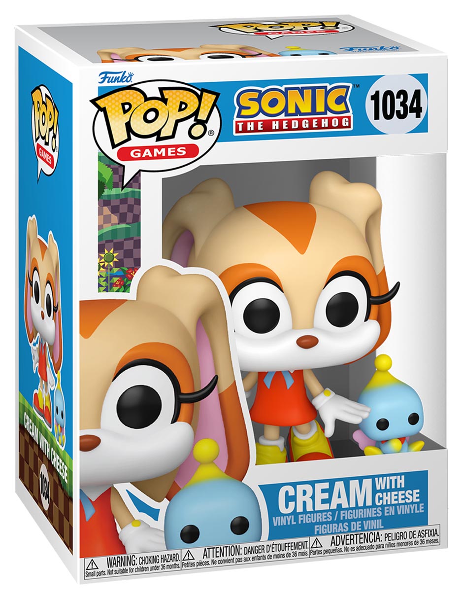 Funko Pop! Games Sonic The Hedgehog Cream with Cheese 3