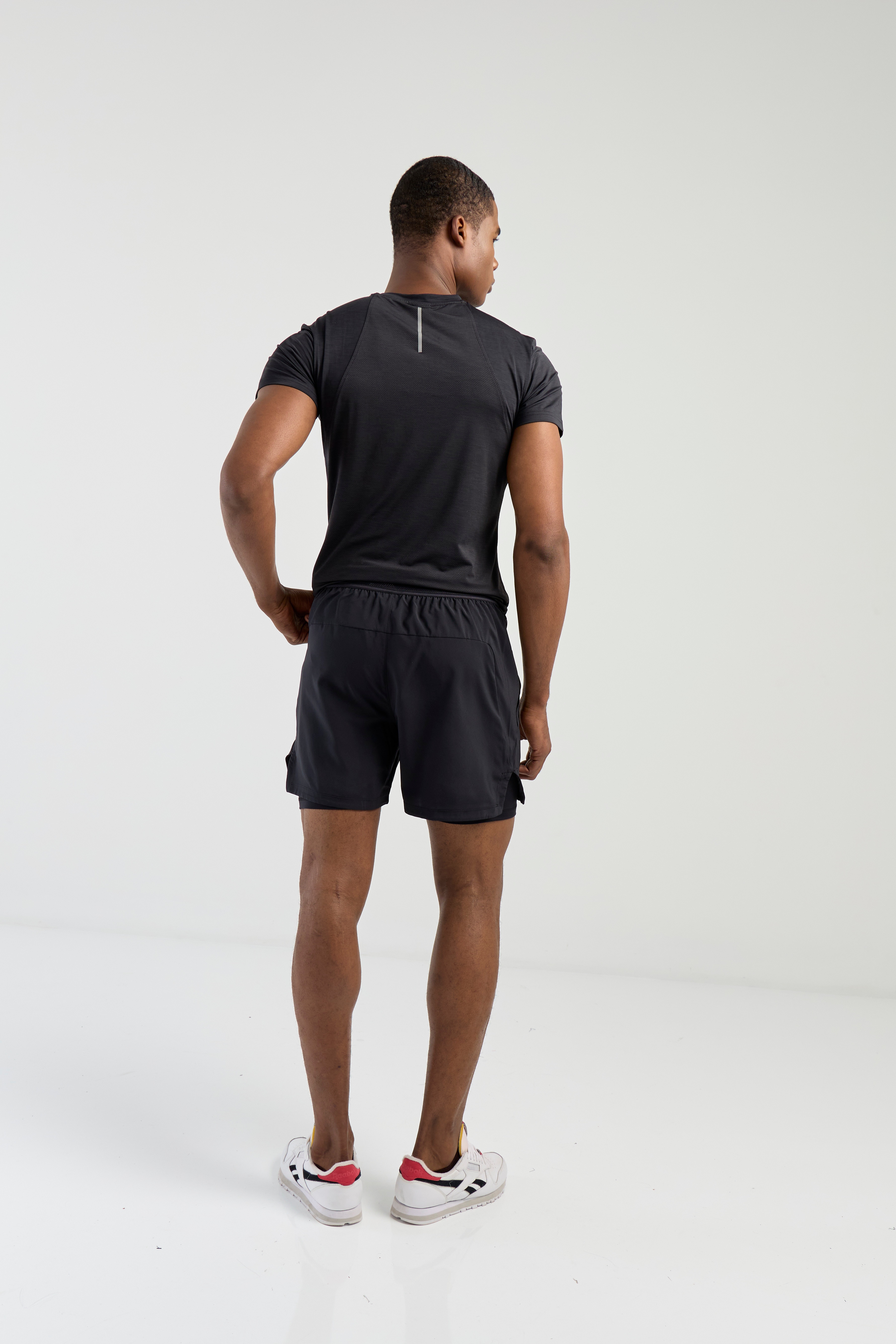 Short con bolsillos Reebok para entrenamiento hombre