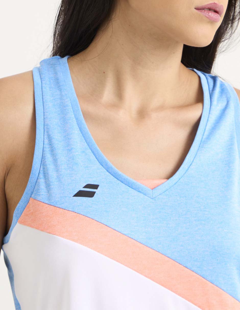 Playera tank para tennis Babolat para mujer