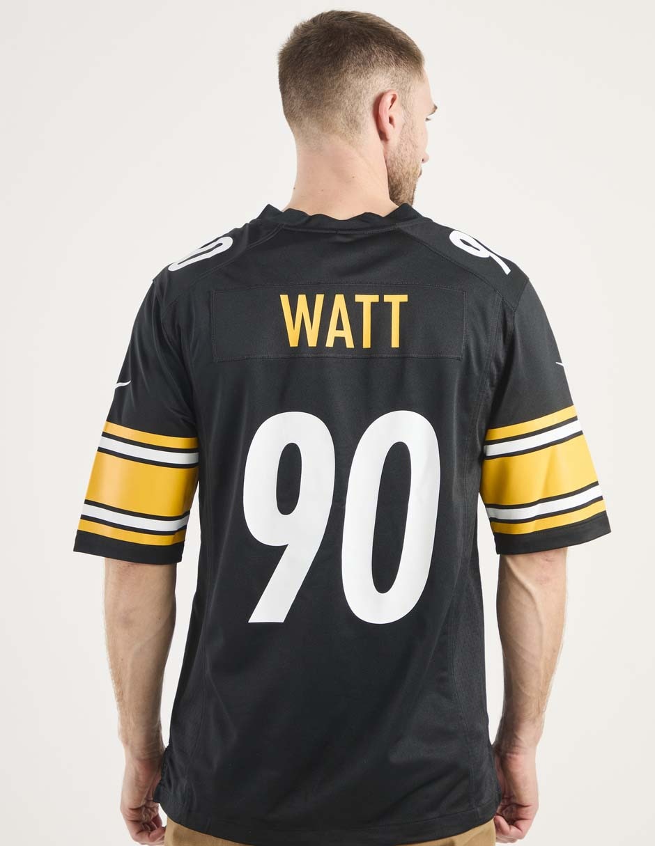 Jersey de Pittsburgh Steelers local authentic manga corta NFL para hombre 2