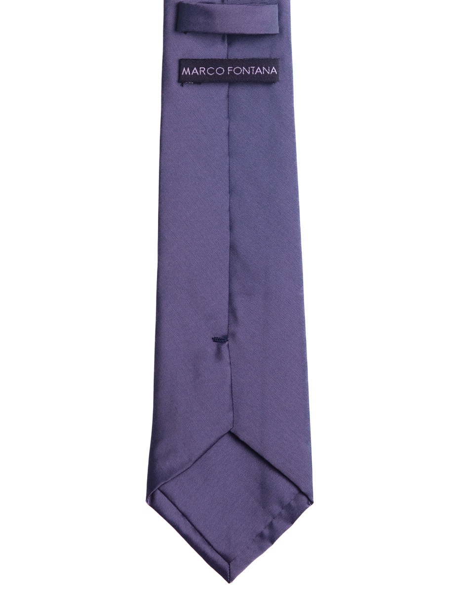 Corbata Marco Fontana regular estampado liso para hombre