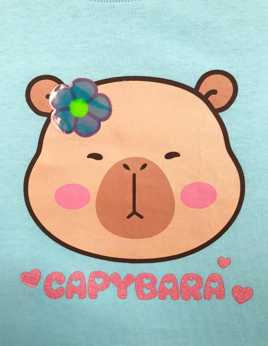 Playera Guz manga corta para niña