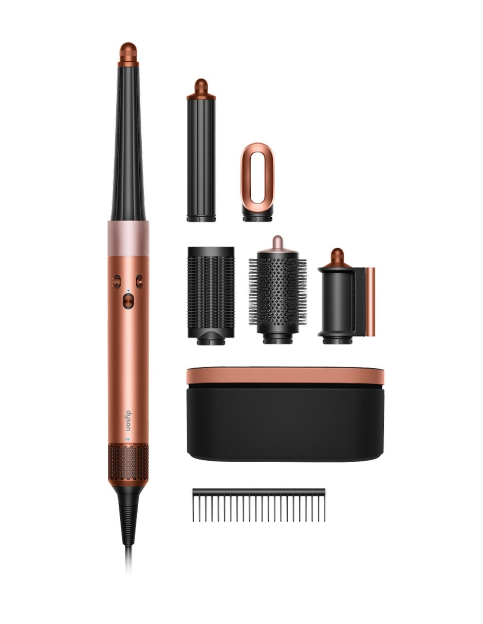 Multiestilizador Dyson Edición especial amber silk pink champagne