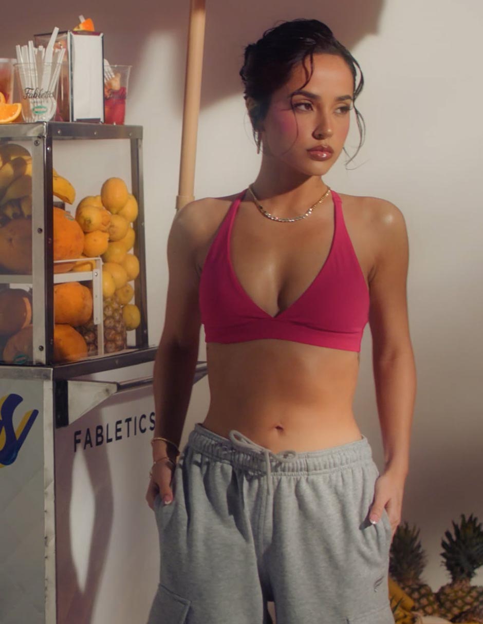 Pants regular Becky G con elástico para mujer