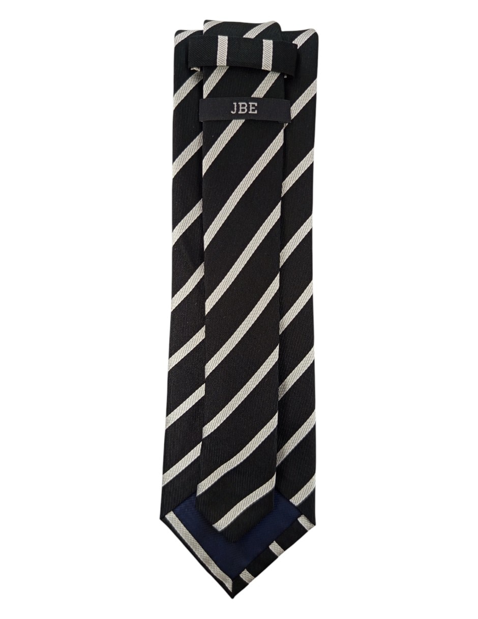 Corbata Jbe regular estampado a rayas para hombre