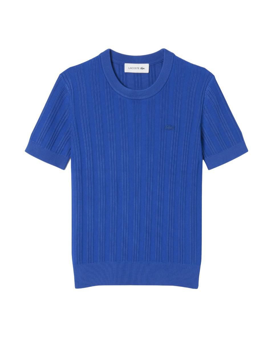 Suéter Lacoste cuello redondo para mujer