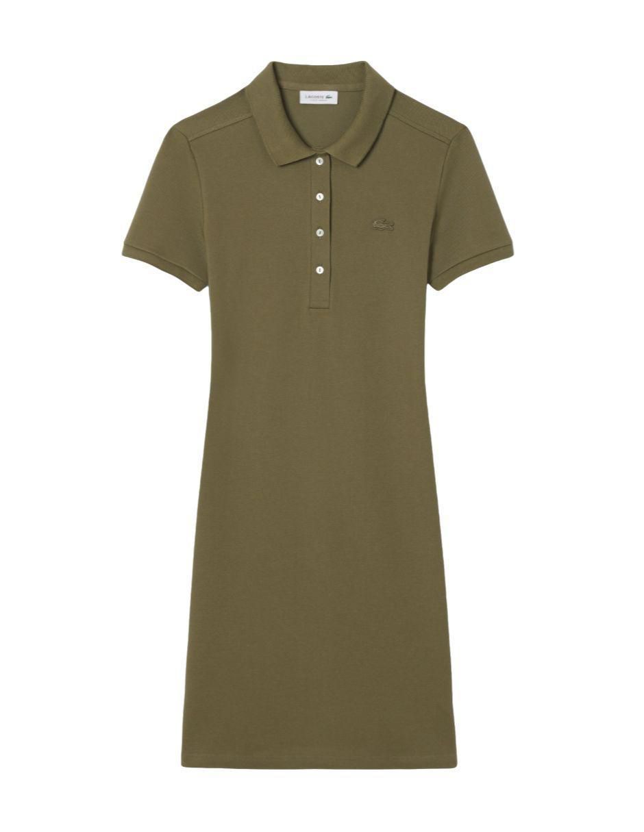 Vestido corto casual Lacoste para mujer