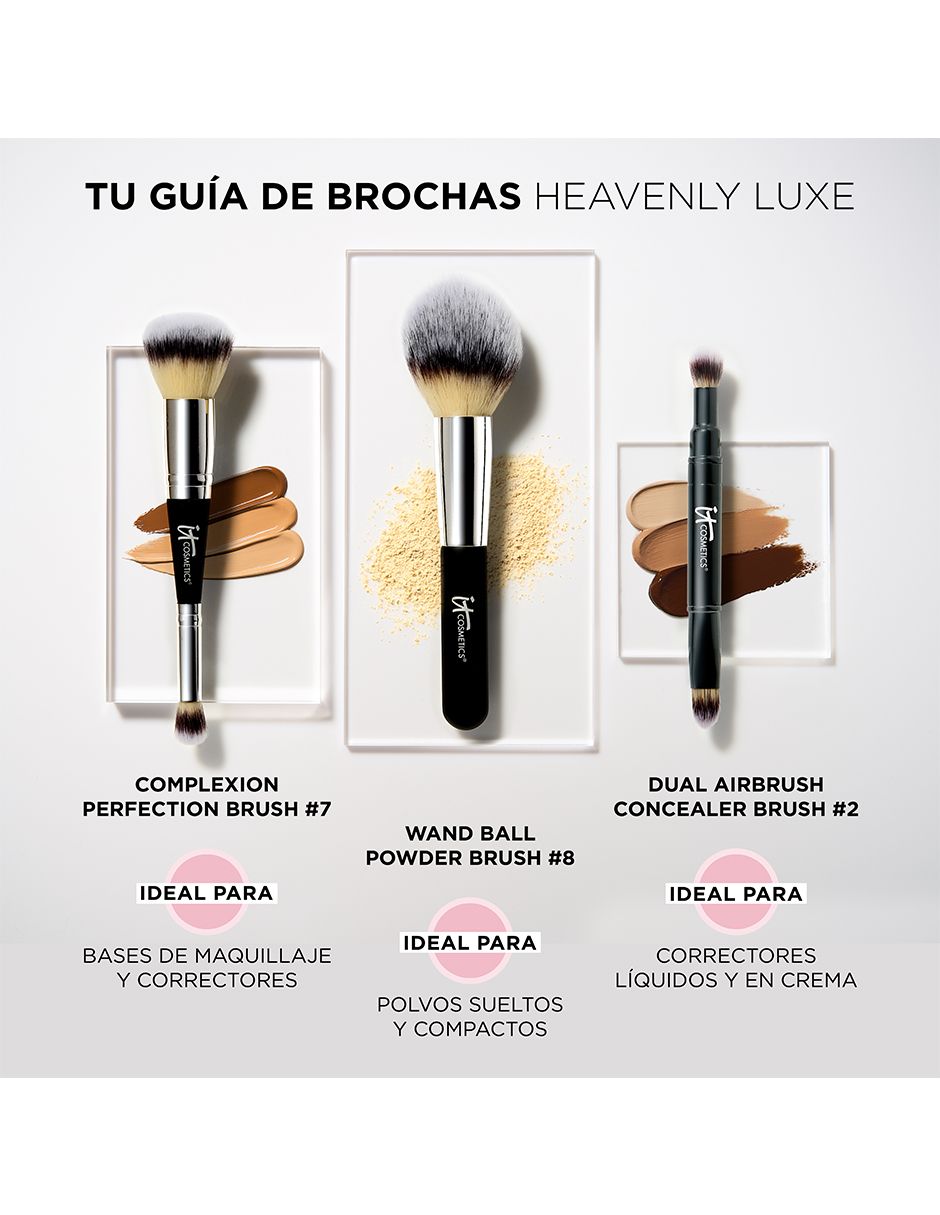 Brocha para maquillaje Heavenly Luxe 4