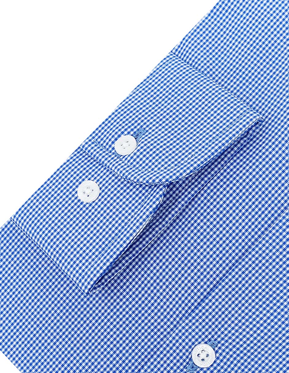 Camisa de vestir Nautica de algodón manga larga para hombre