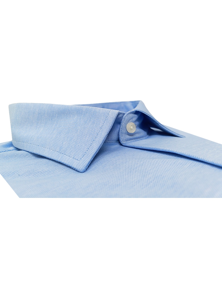 Camisa de vestir Nautica de algodón manga larga para hombre