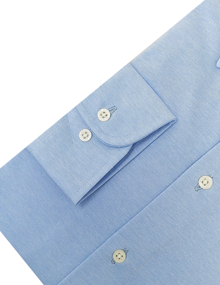 Camisa de vestir Nautica de algodón manga larga para hombre