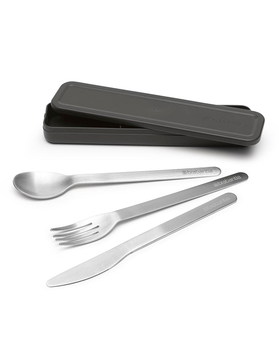 Set cubiertos Make & Take de acero inoxidable 3 piezas 2