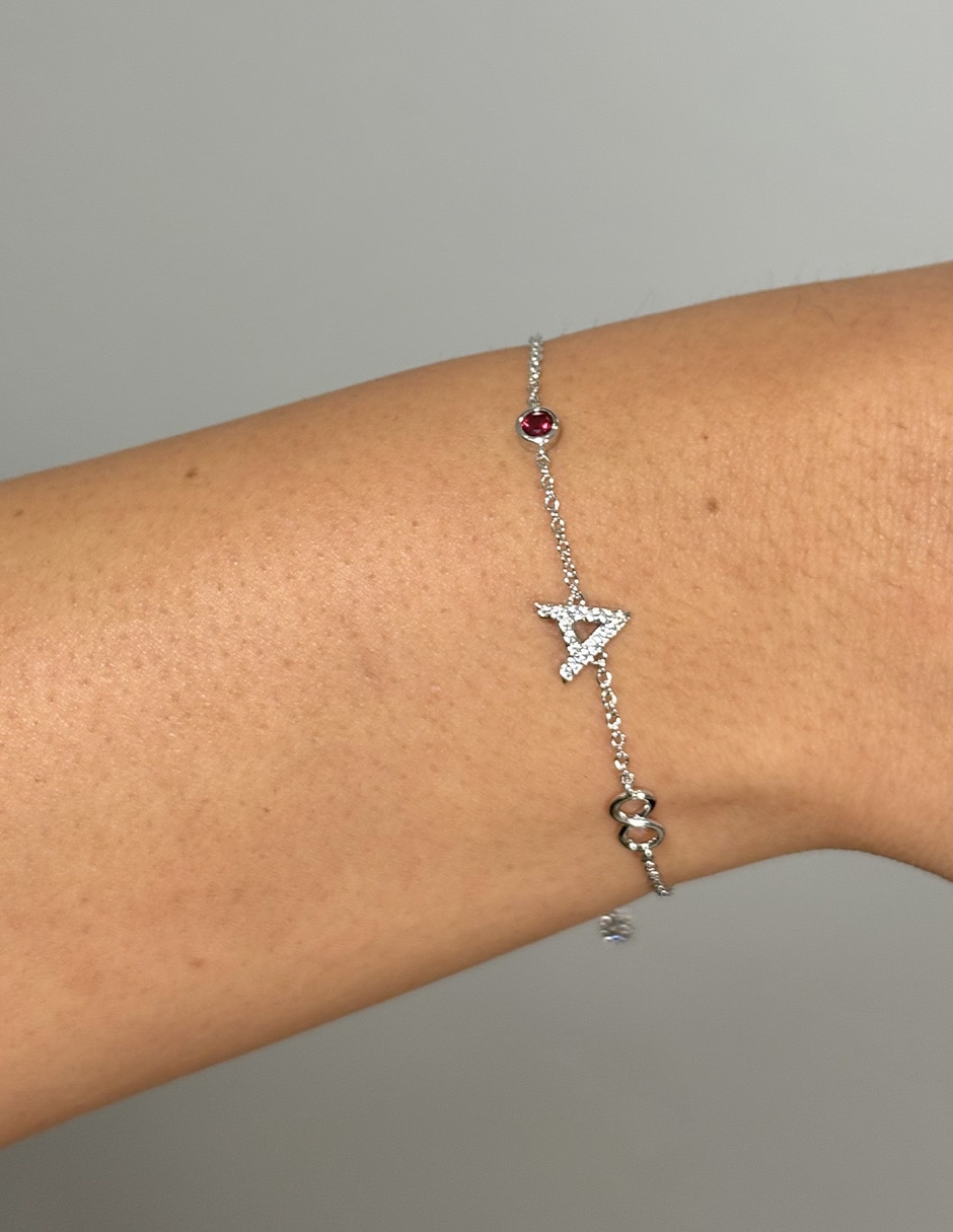 Pulsera Carmela Mía baño de oro 14 k