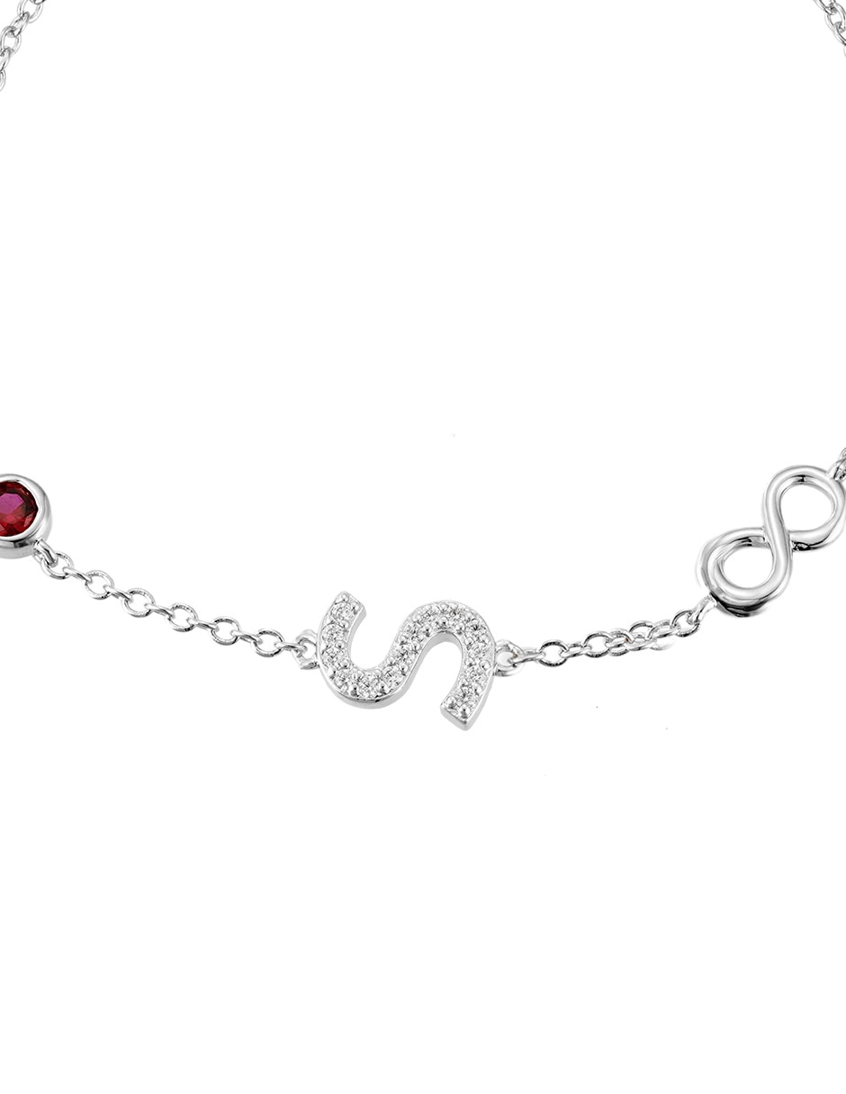 Pulsera Carmela Mía baño de oro 14 k