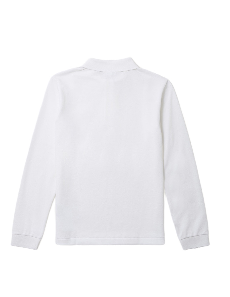 Playera tipo polo de algodón para niño 2