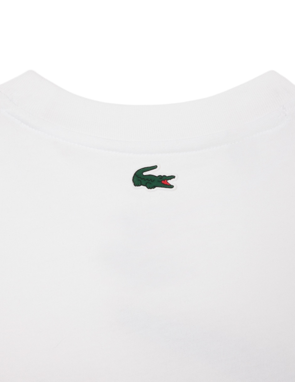 Playera Lacoste manga corta para niño