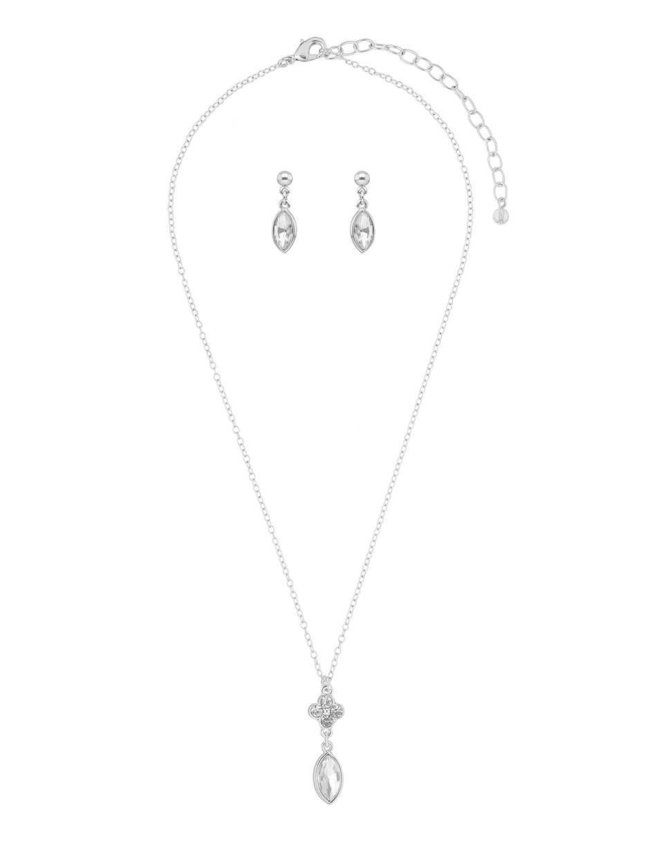 Aretes y collar Nine West