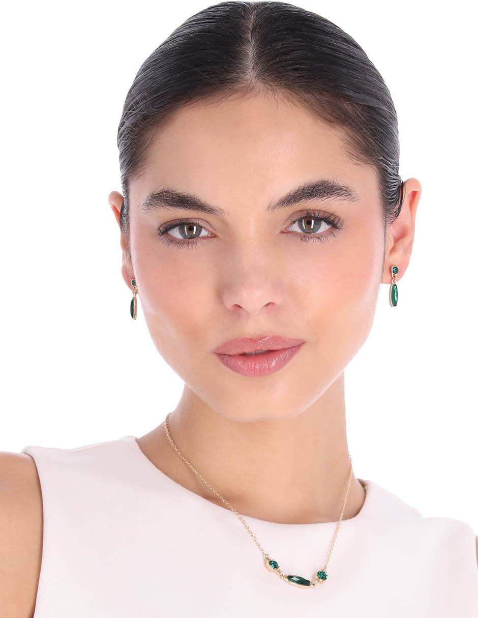 Aretes y collar Nine West