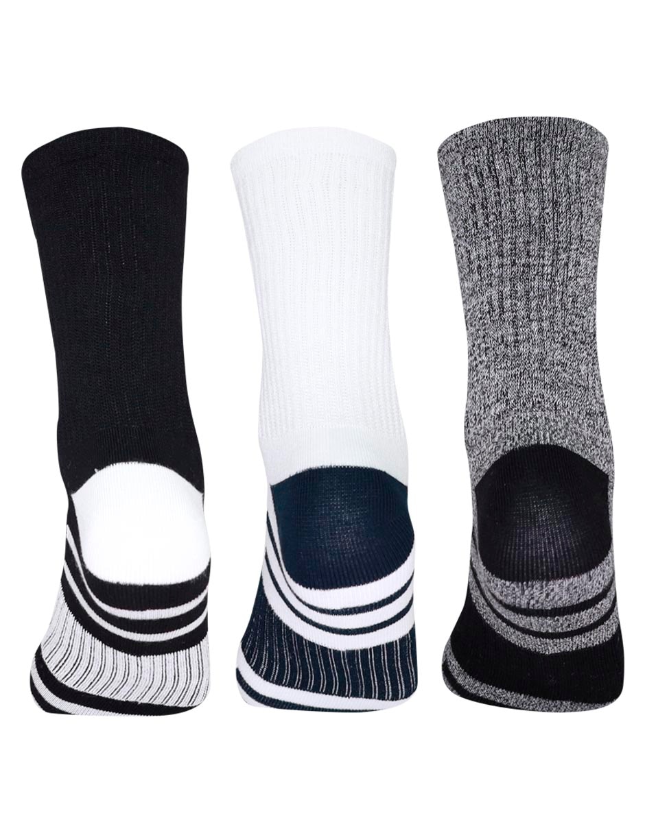 Set de calceta Original Penguin de bambú para hombre 3 pares 2