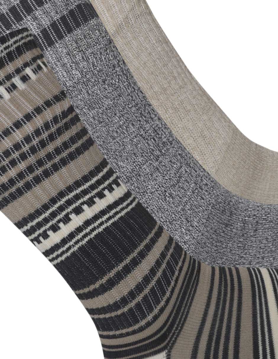 Set de calcetín Jbe de bambú para hombre 3 pares 4