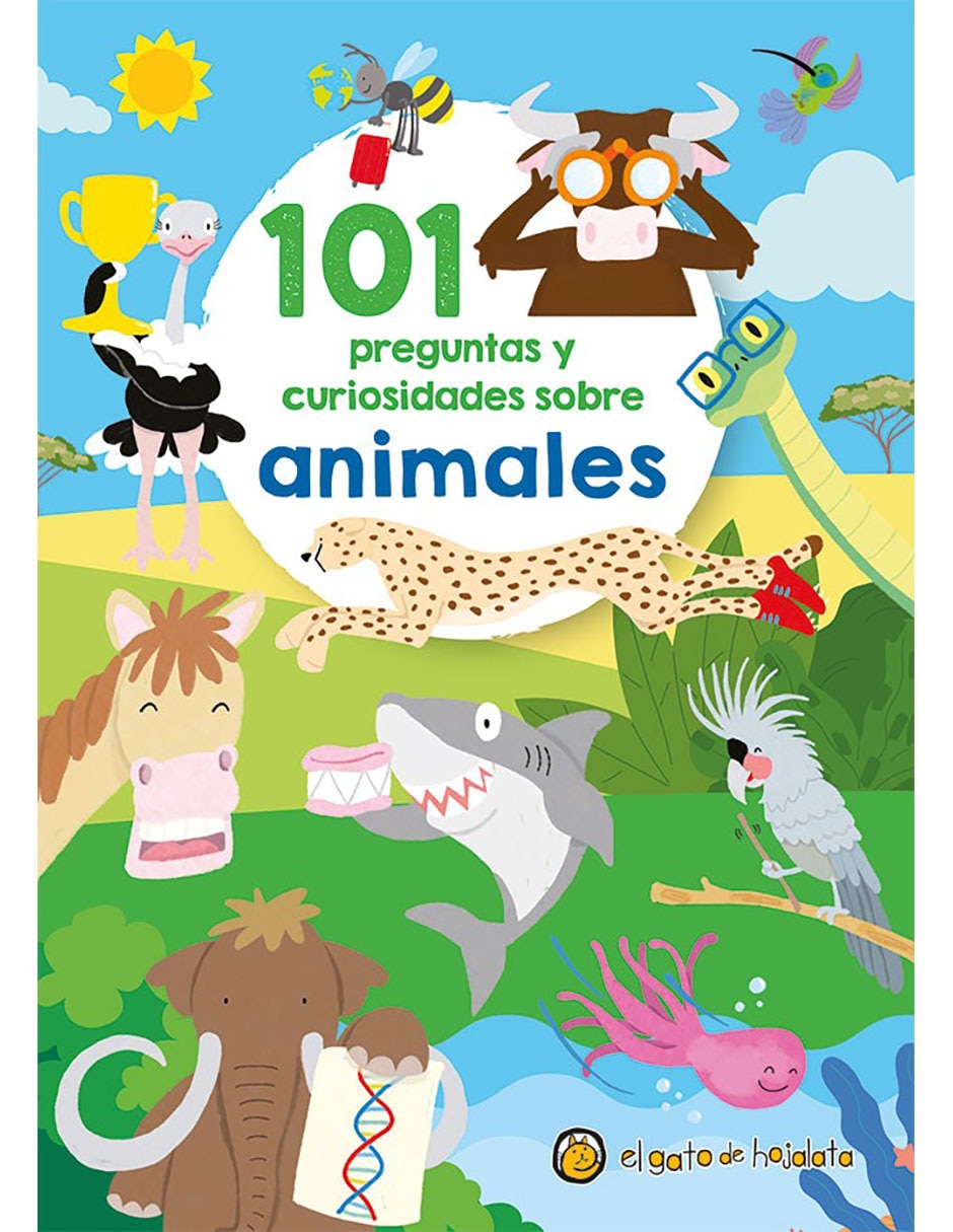 Libro 101 Preguntas y Curiosidades Sobre Animales El Gato de Hojalata
