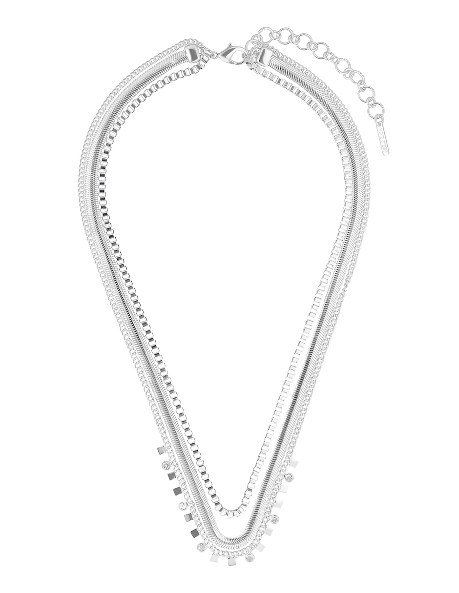 Collar social tiles baño de oro 22 k 3
