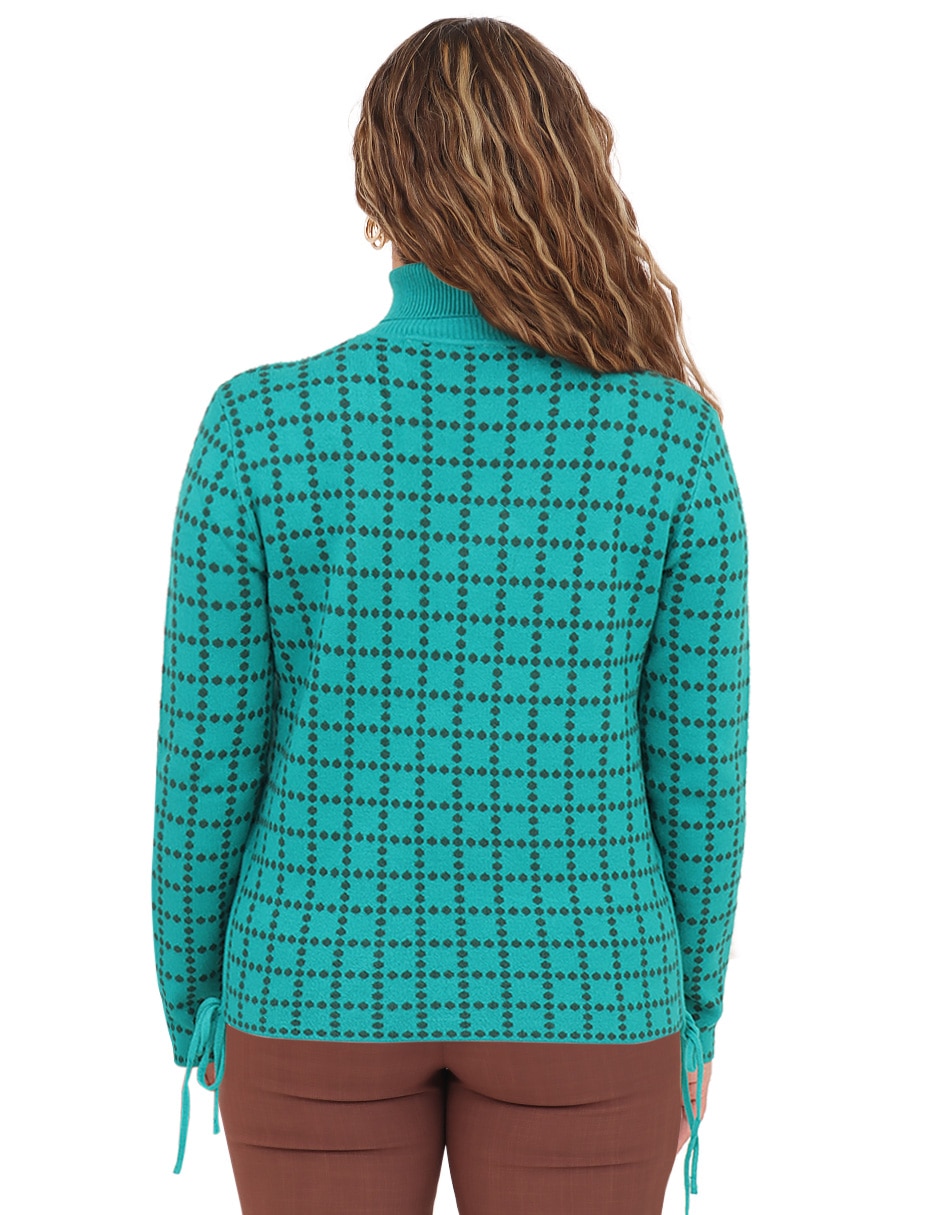Suéter cuello tortuga para mujer 2
