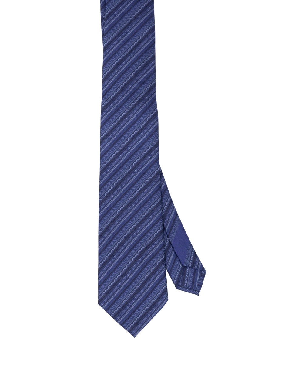 Corbata regular de seda para hombre